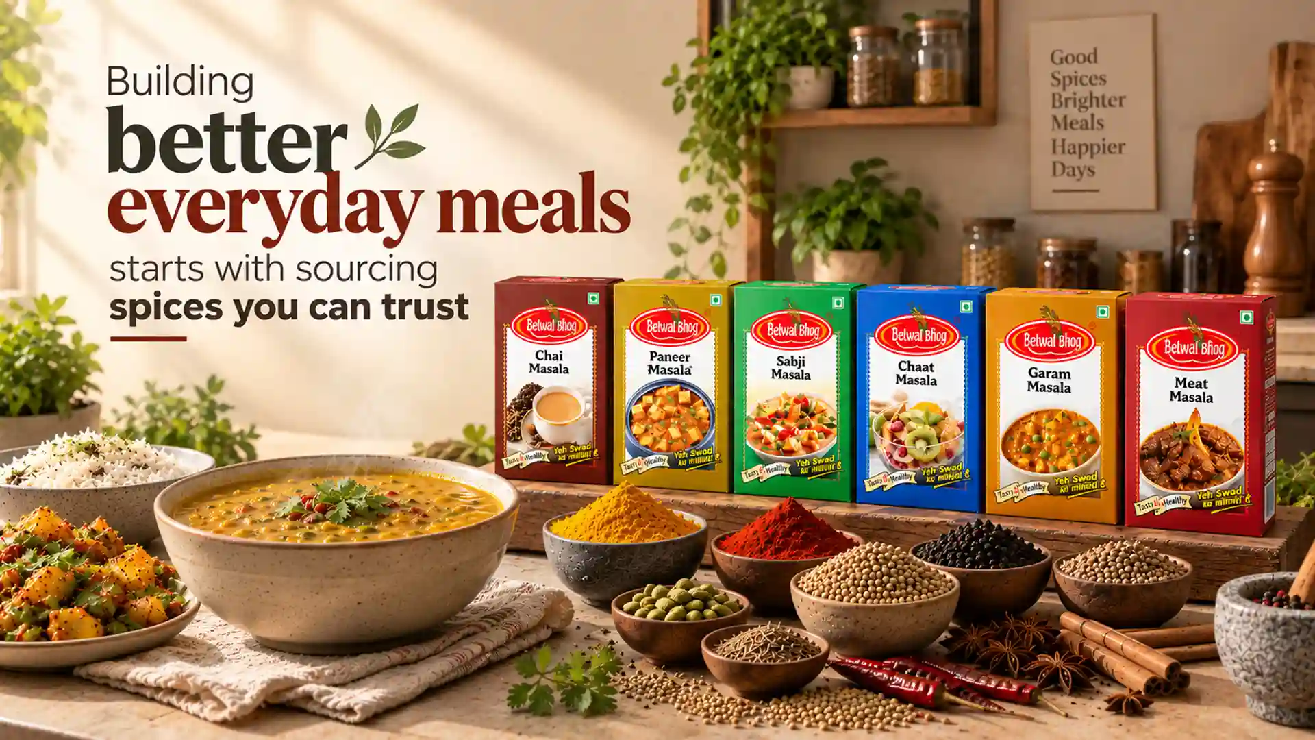 Building better everyday meals starts with sourcing spices you can trust