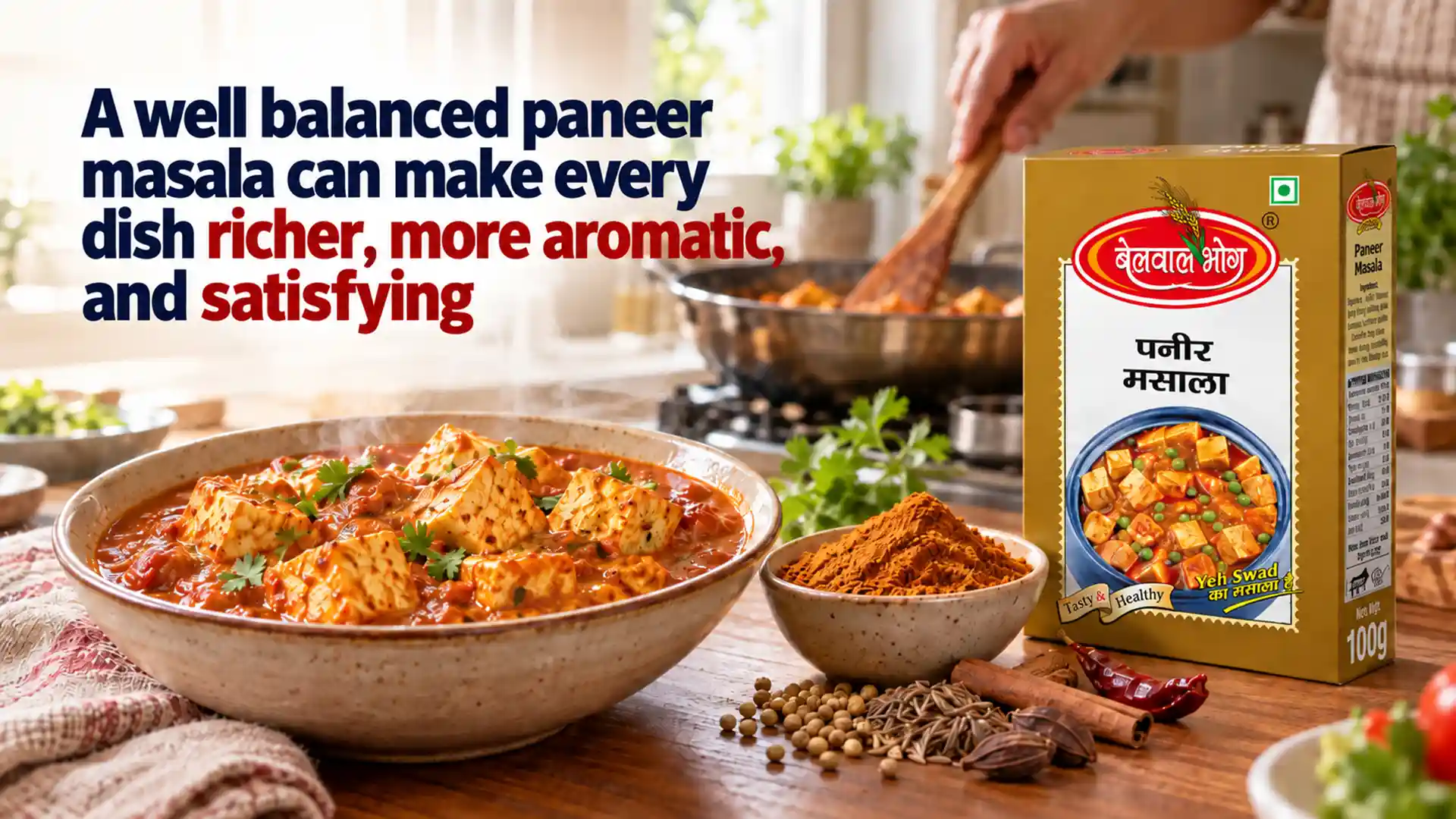 A well balanced paneer masala can make every dish richer, more aromatic, and satisfying