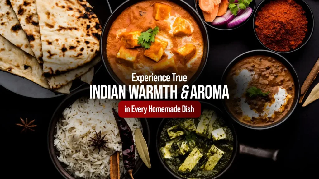 Indian dishes and spices showcasing rich aroma and flavour made with the best garam masala