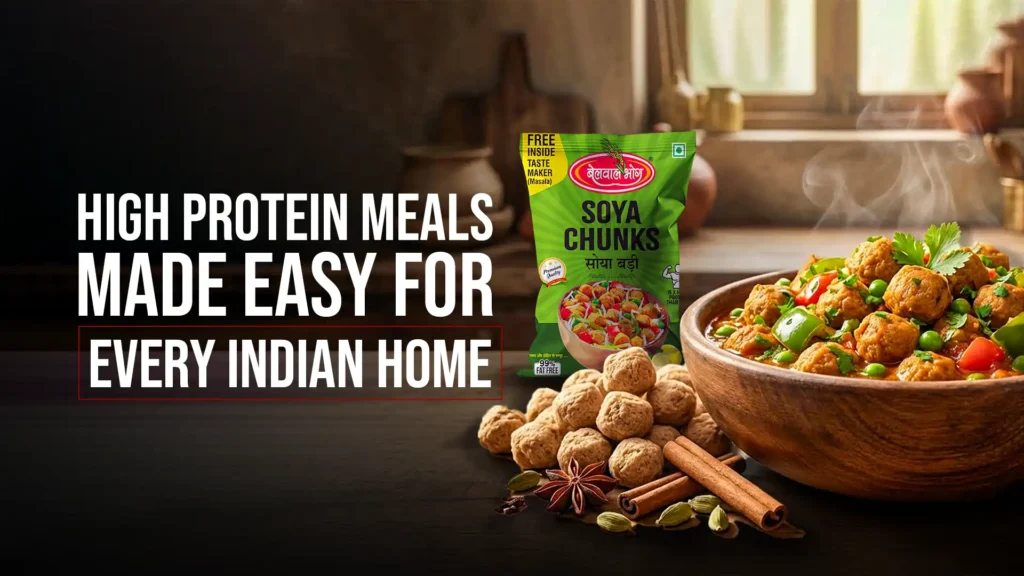 best soya chunks brand high protein soya chunks healthy vegetarian protein meal belwal bhog