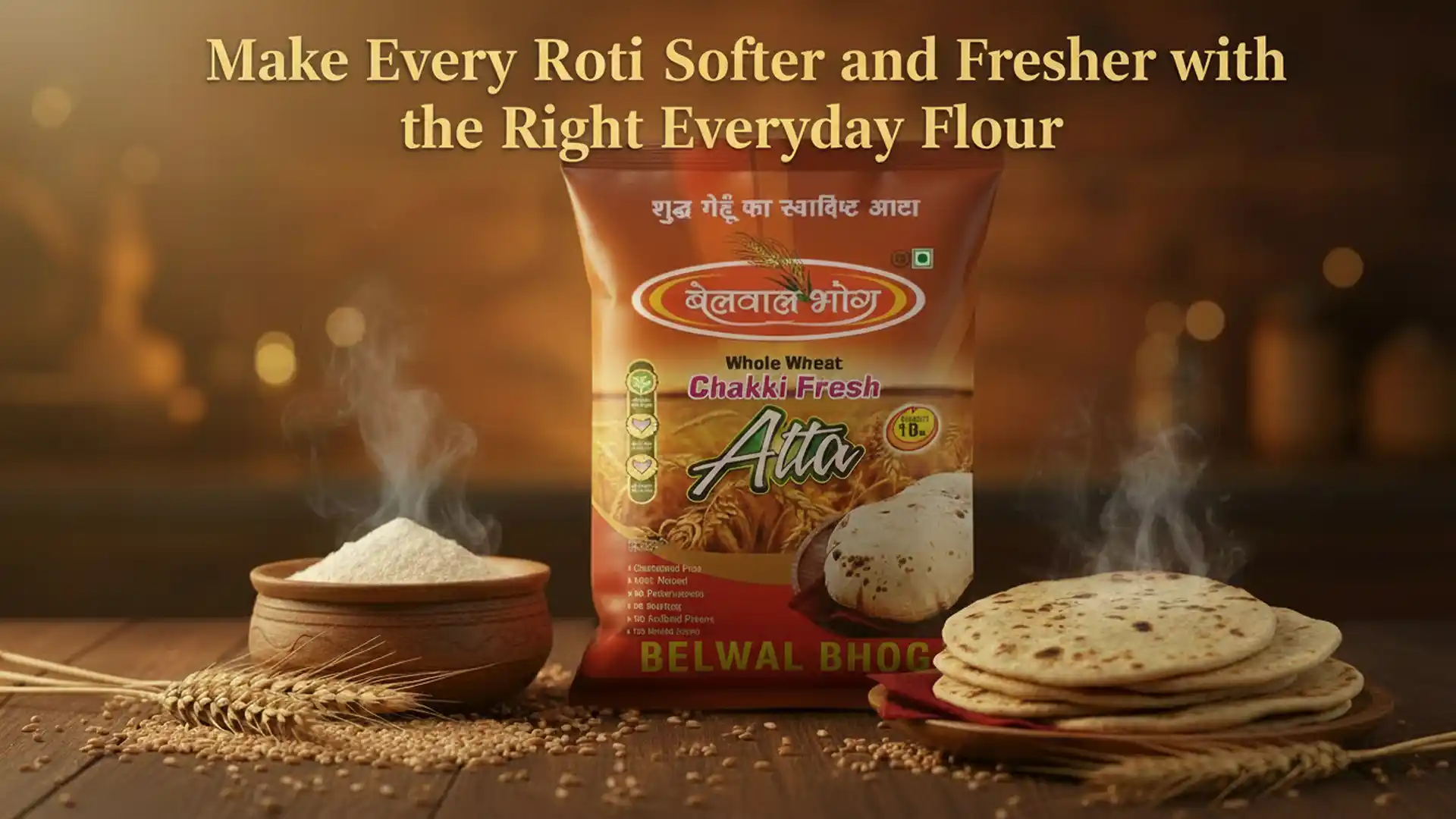 Make Every Roti Softer and Fresher with the Right Everyday Flour