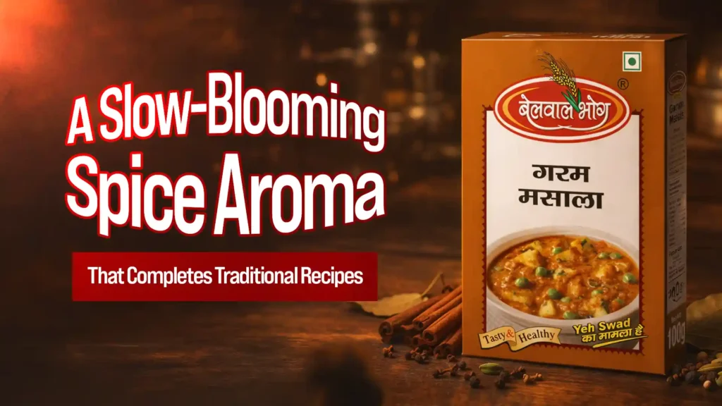 Best garam masala brand in Bareilly offering slow-blooming spice aroma for traditional Indian cooking