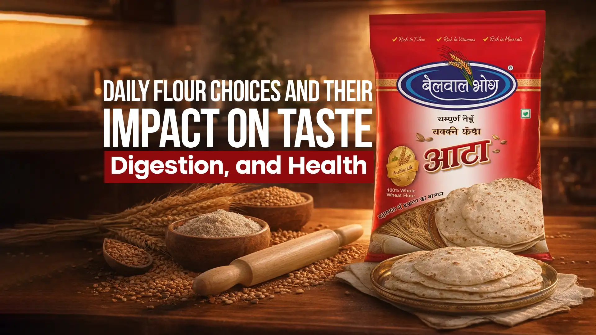 Daily Flour Choices and Their Impact on Taste, Digestion, and Health