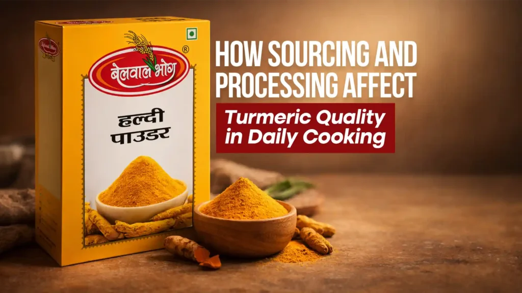 Organic Turmeric Powder in Rudrapur made from carefully sourced turmeric roots and processed to preserve natural colour and aroma