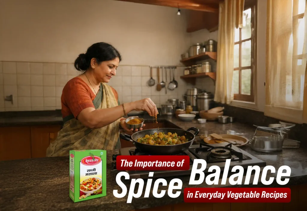 Best Sabji Masala Brand in Kashipur used in home-style vegetable cooking for balanced taste and aroma