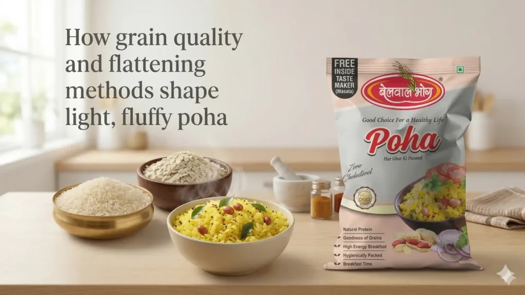 Best Poha Brand in Uttarakhand offering premium quality poha made from selected grains for soft, light, and fluffy breakfast dishes