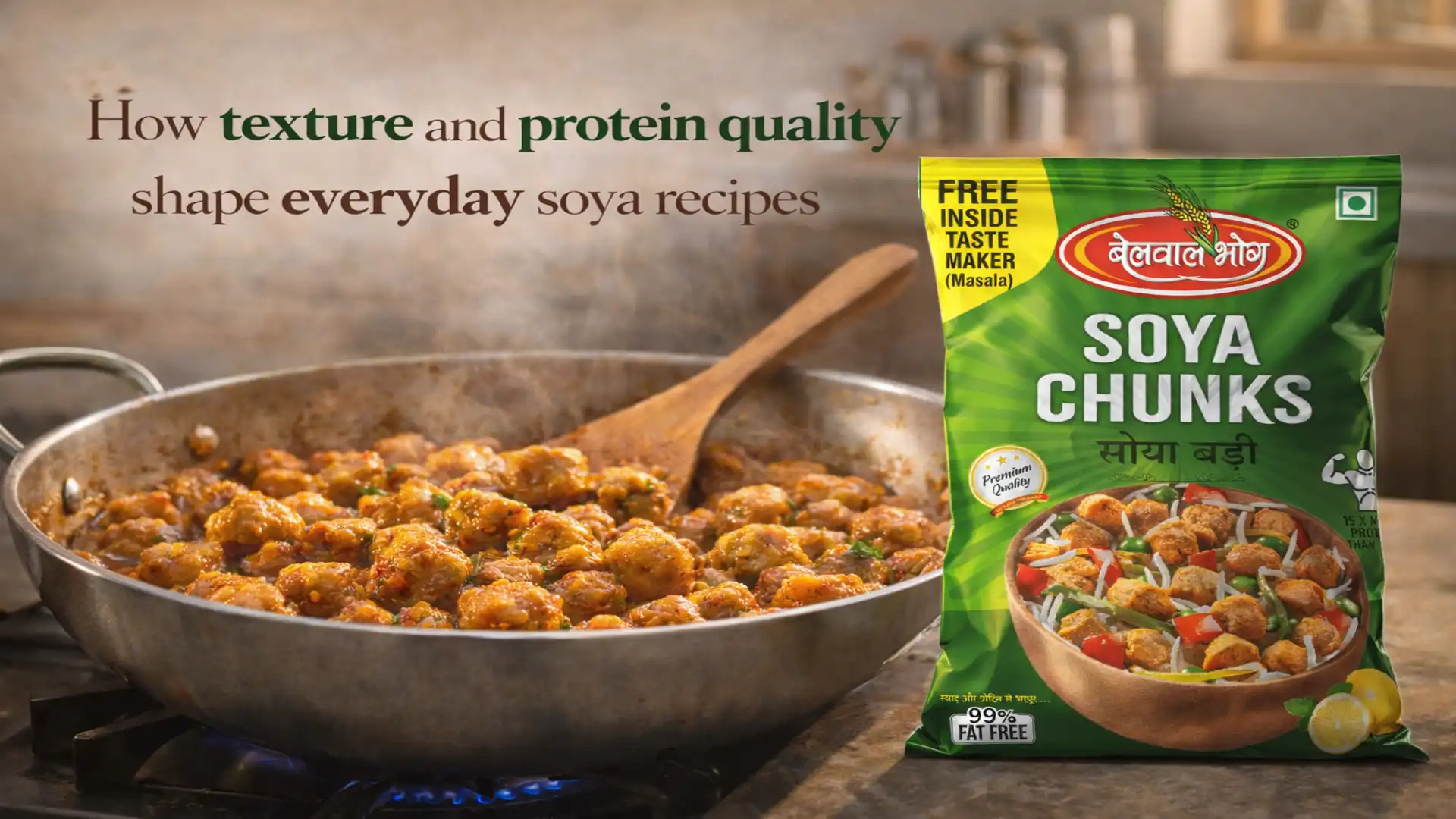 How texture and protein quality shape everyday soya recipes