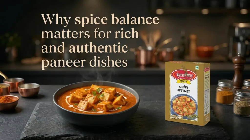 Delicious paneer curry prepared with the Best Paneer Masala Brand in Uttarakhand for authentic Indian taste