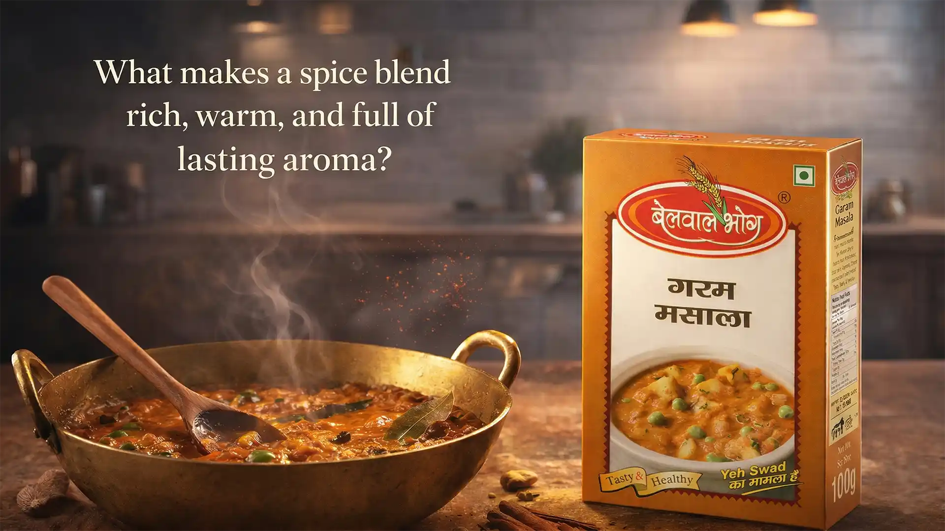 What makes a spice blend rich, warm, and full of lasting aroma?