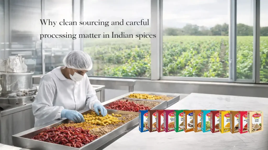 Best organic masala in Uttarakhand prepared with clean sourcing and hygienic processing of natural Indian spices