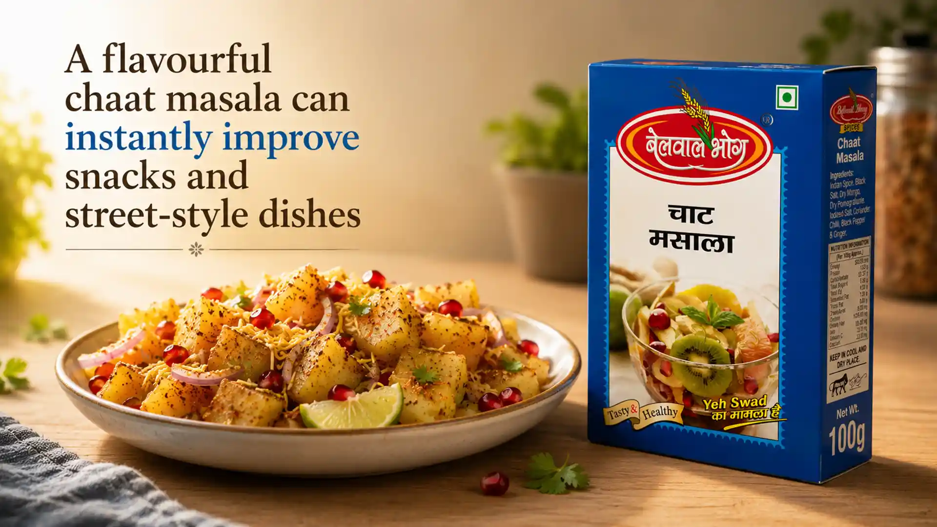 A flavourful chaat masala can instantly improve snacks and street-style dishes
