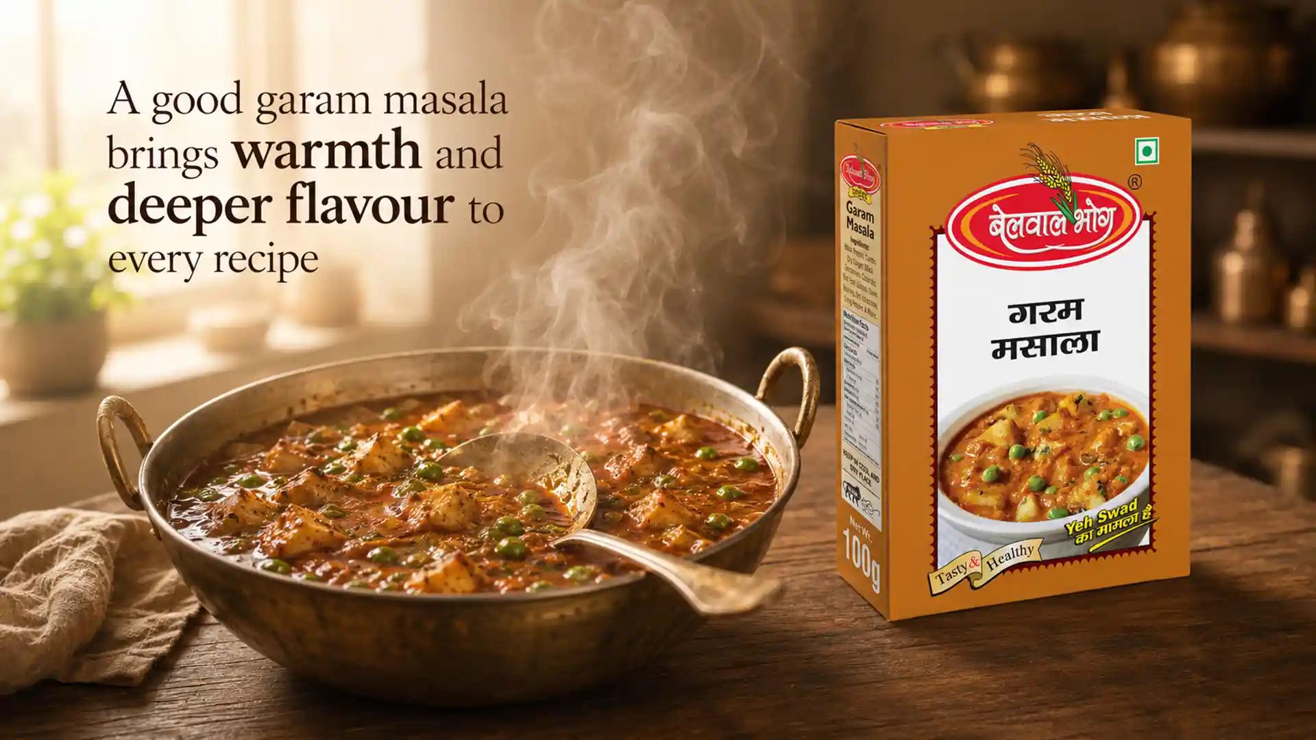 A good garam masala brings warmth and deeper flavour to every recipe