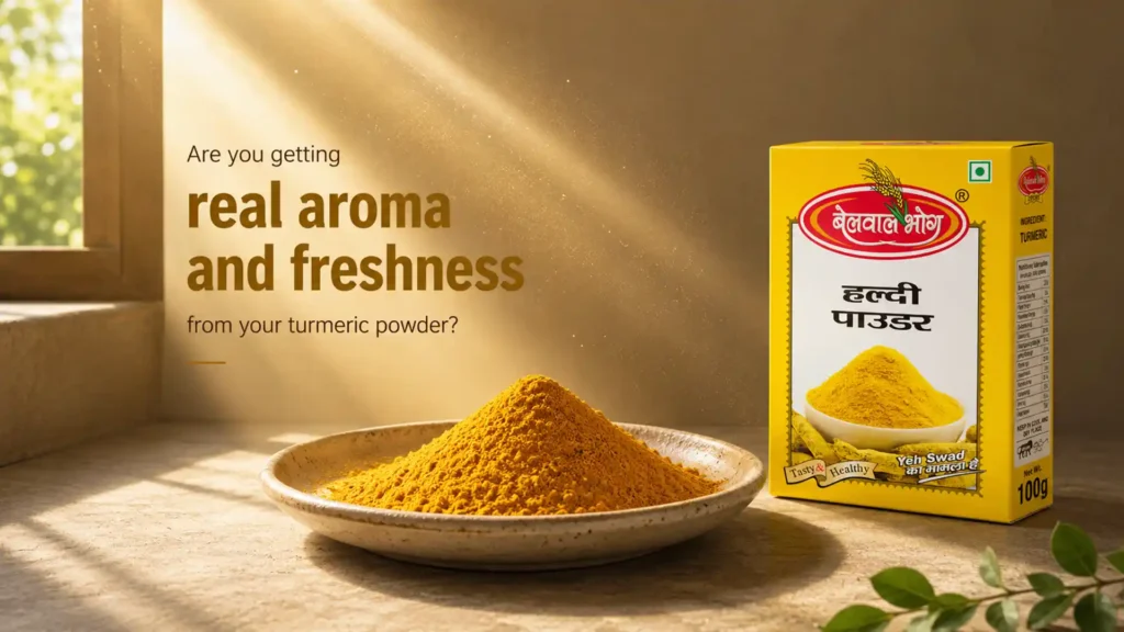 Best Turmeric Powder Brand in Ranikhet offering fresh, aromatic turmeric powder with rich color, authentic flavor, and everyday cooking benefits