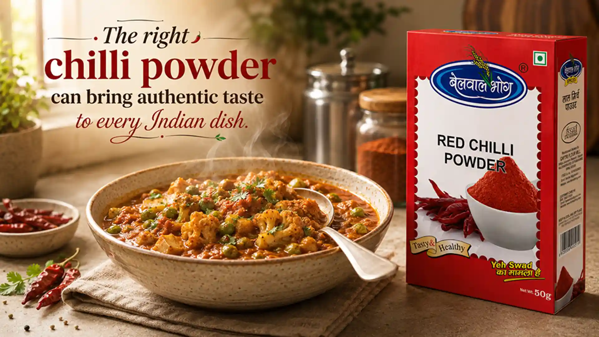 The right chilli powder can bring authentic taste to every Indian dish