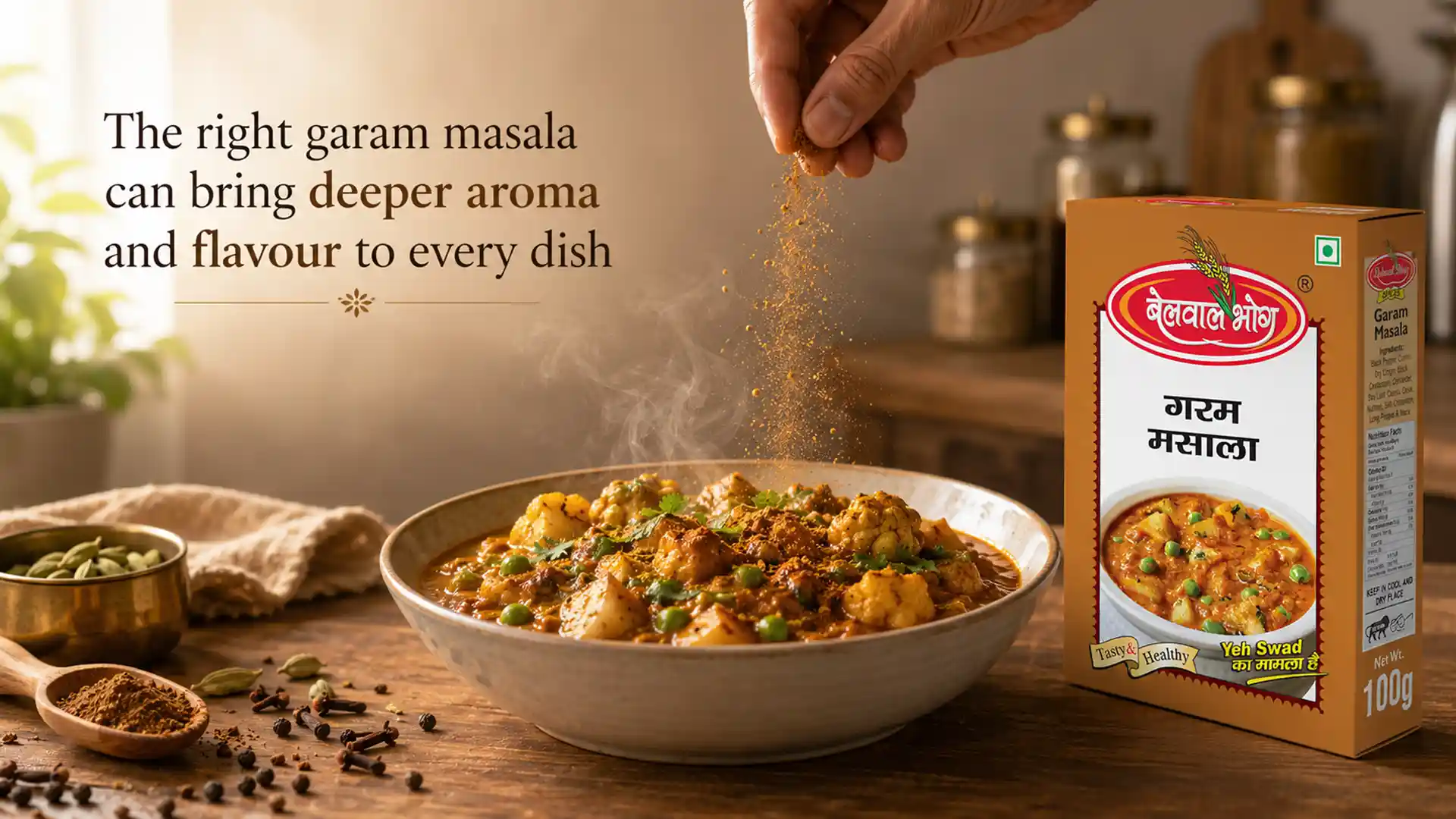 The right garam masala can bring deeper aroma and flavour to every dish