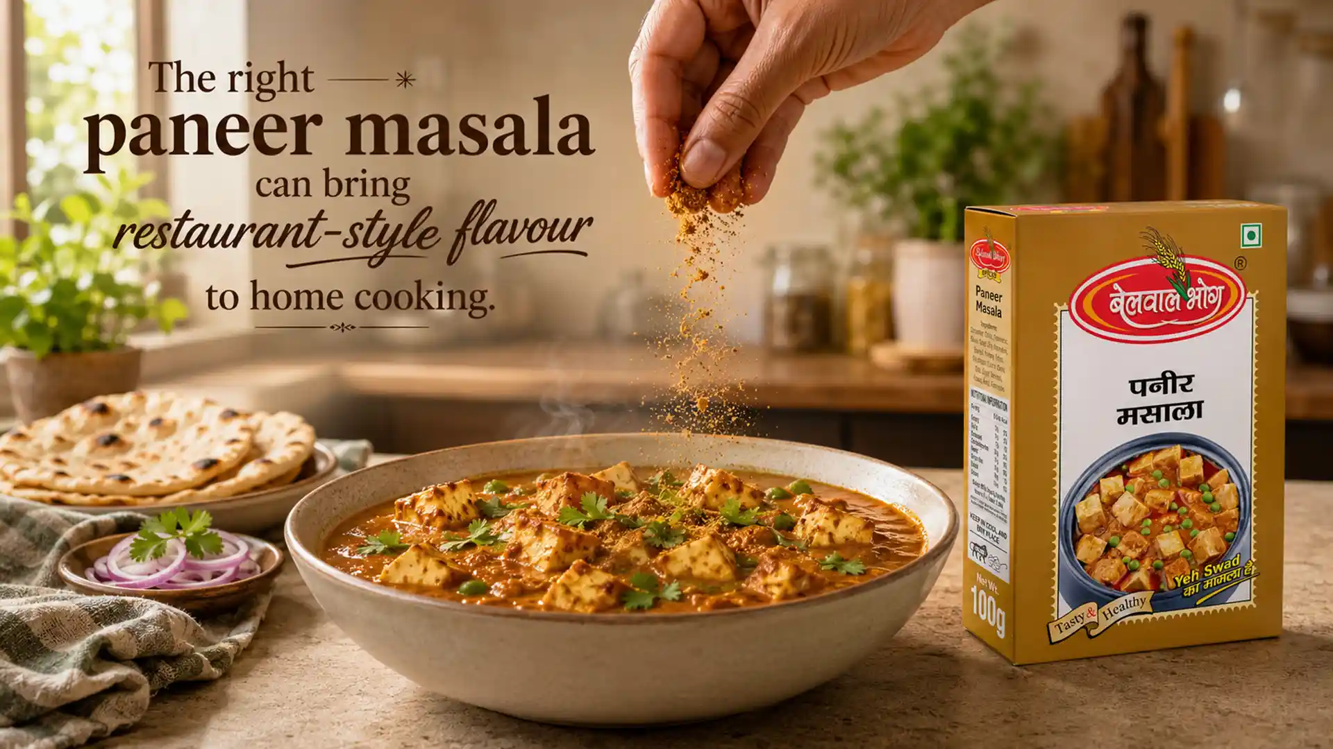The right paneer masala can bring restaurant-style flavour to home cooking