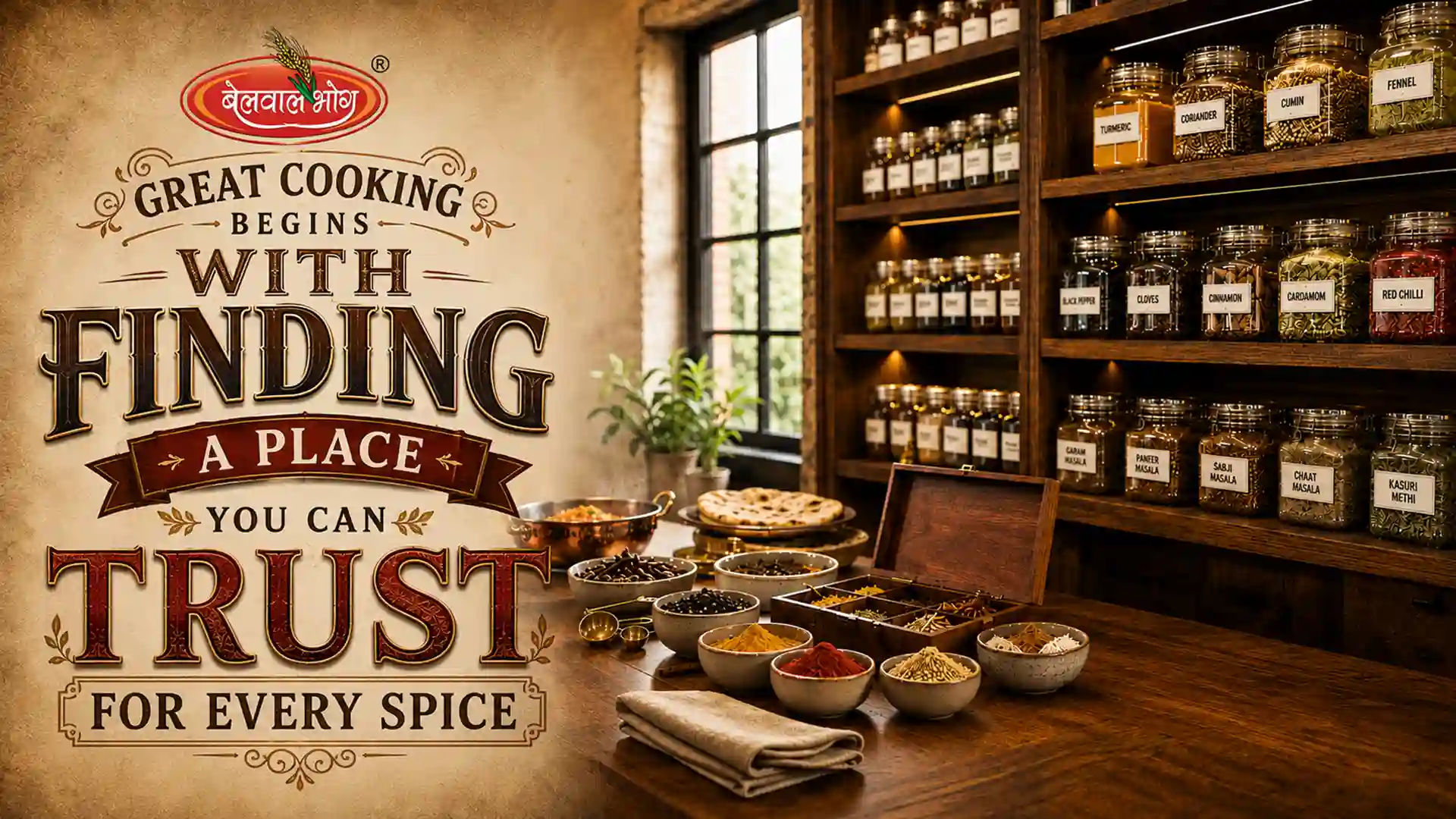 Great cooking begins with finding a place you can trust for every spice