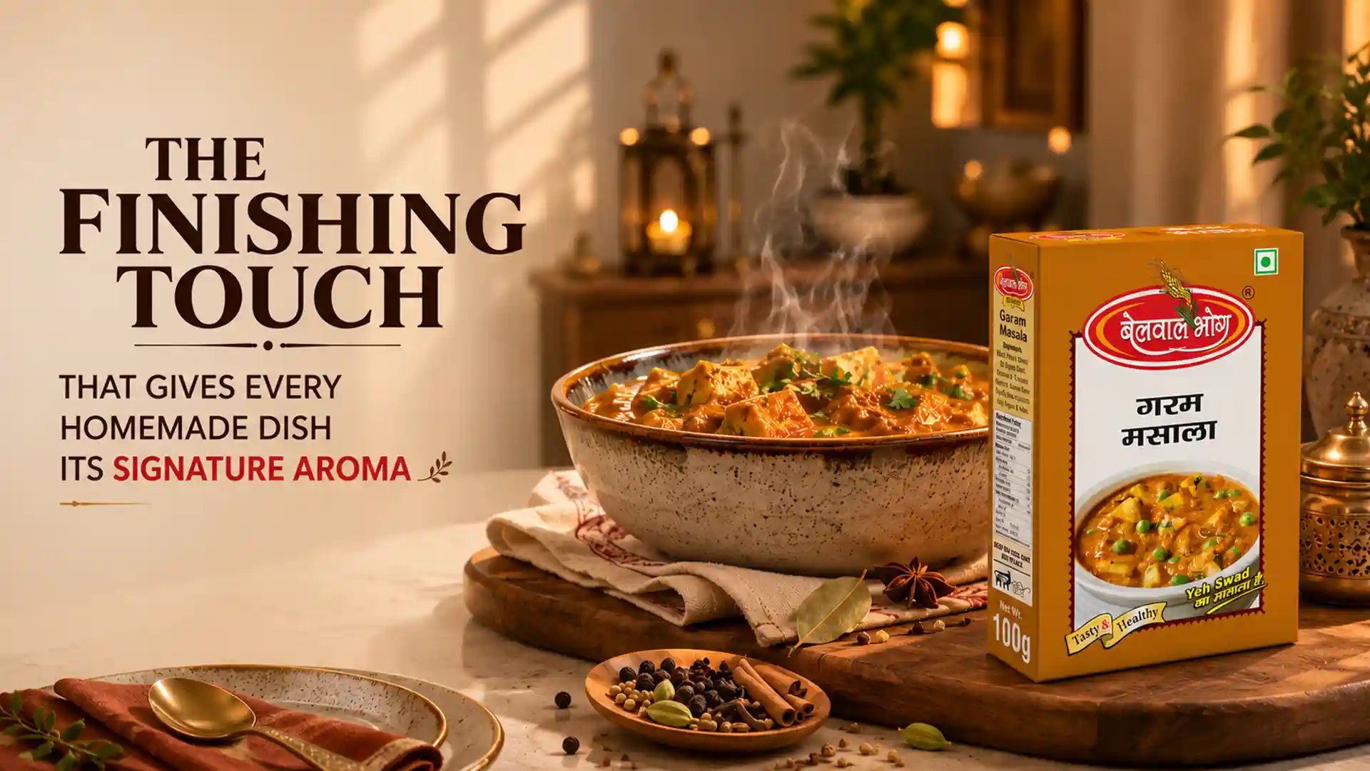 The finishing touch that gives every homemade dish its signature aroma