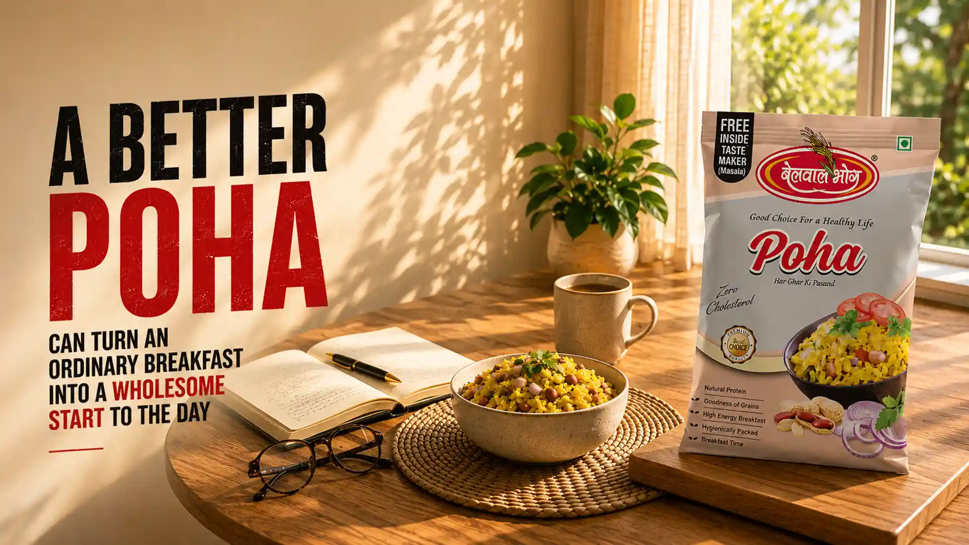 A better poha can turn an ordinary breakfast into a wholesome start to the day