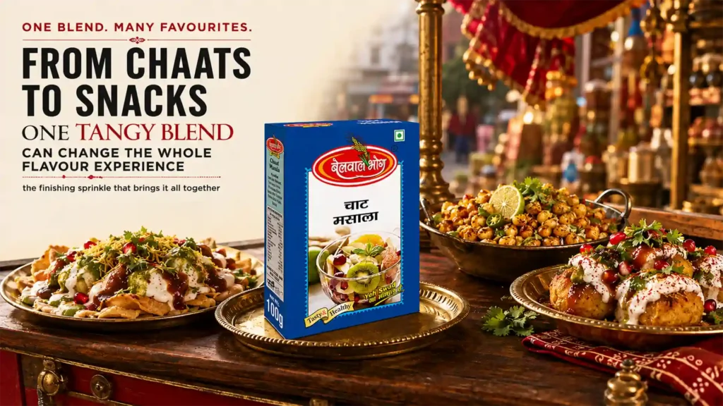 Best Chaat Masala Brand in Haldwani adding tangy flavour to chaats and snacks