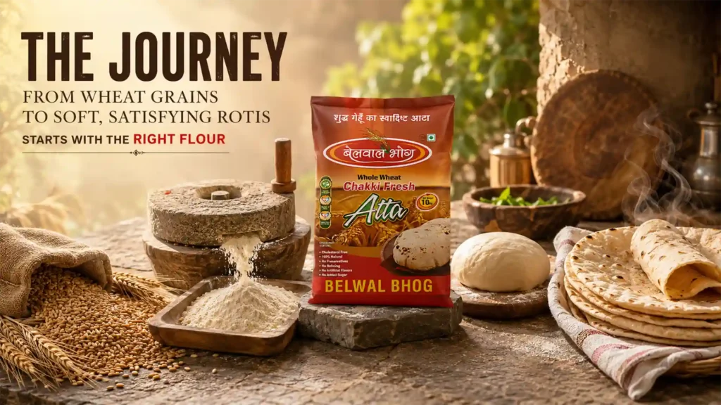 Best Atta Brand in Uttarakhand for soft, fresh and satisfying homemade rotis