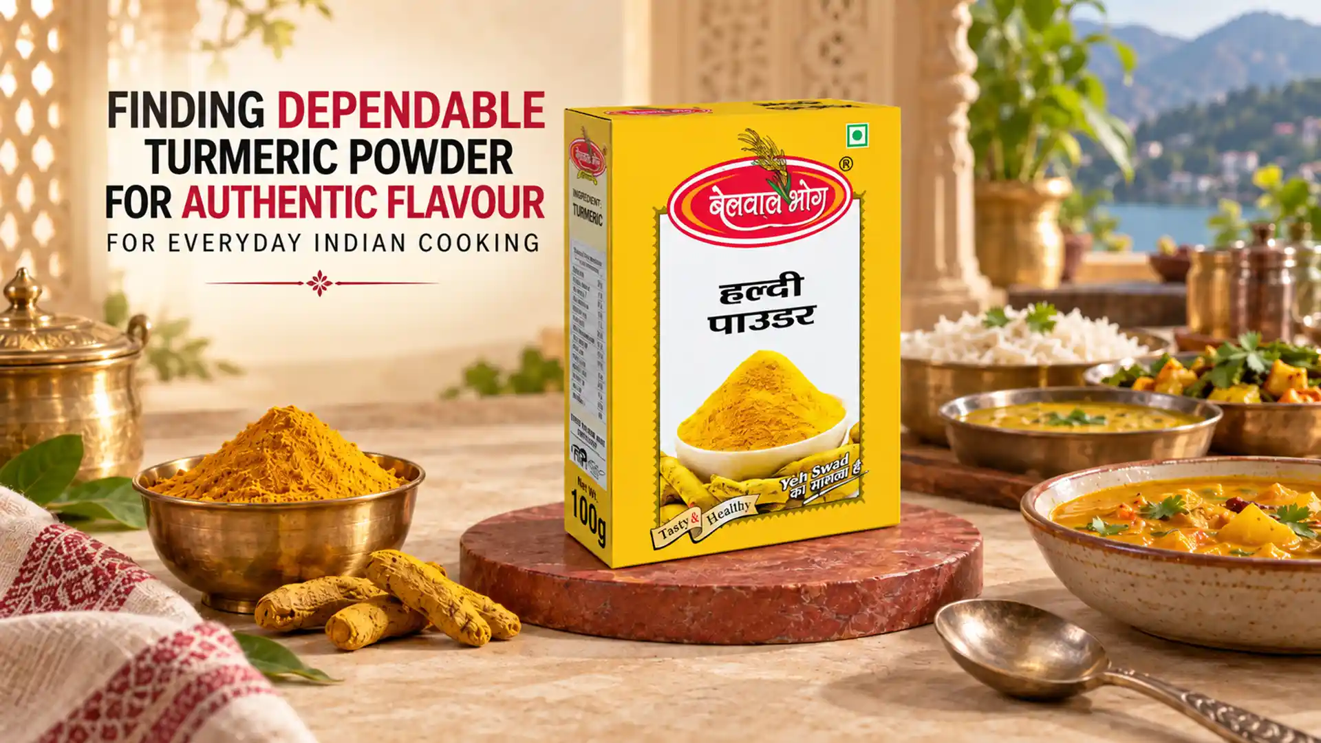Finding dependable turmeric powder for authentic flavour in everyday Indian cooking