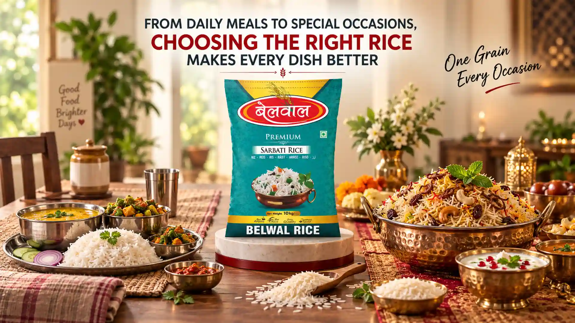 From daily meals to special occasions, choosing the right rice makes every dish better